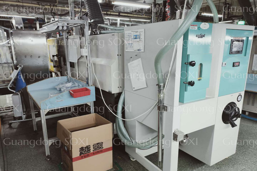 Auxiliary Equipment For Plastics Processing In Central Loading System