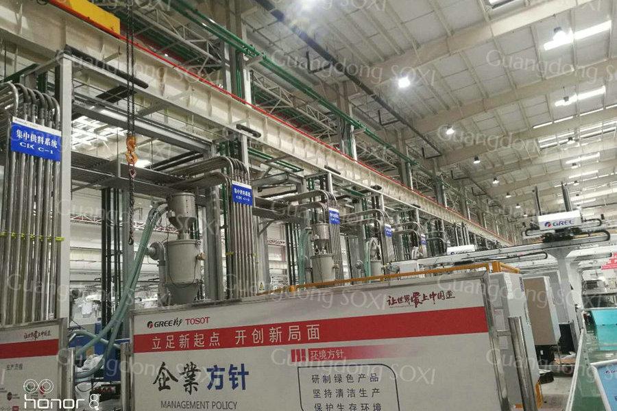 In Central Loading System Auxiliary Equipment For Plastics Processing