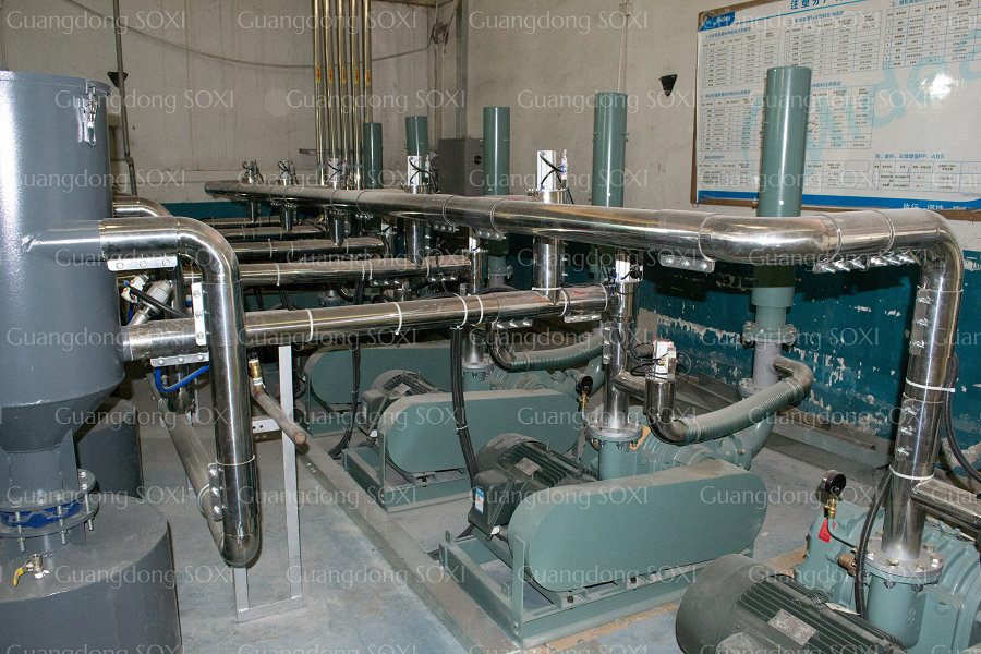 In Central Loading System Plastic Auxiliary Machinery